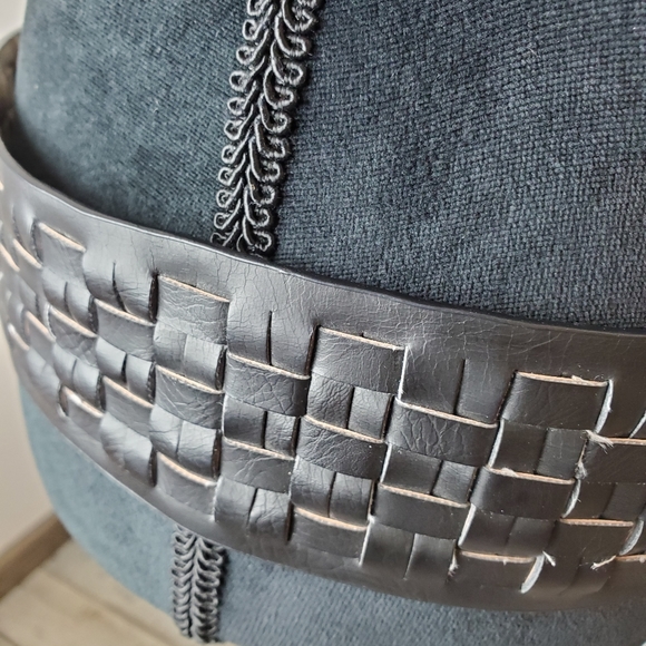Black Wide Weaved Faux Leather Belt 🤩 - Picture 8 of 8